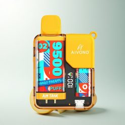 Aivono Aim Tank 9500 Puffs Ananas Mangue LCD 650mAh 18ml