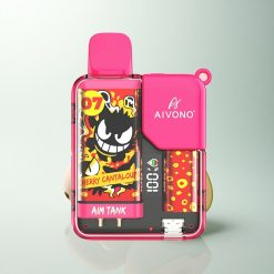 Aivono Aim Tank 9500 Puffs Cerise Cantaloup 18ml 650mAh LCD
