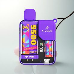 Aivono Aim Tank 9500 Puffs Cerise Raisin 18ml LCD 650mAh