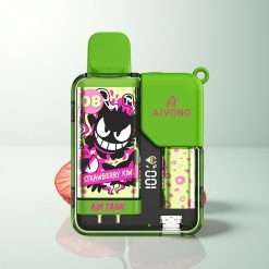 Aivono Aim Tank 9500 Puffs Fraise Liwi 18ml LCD 5%