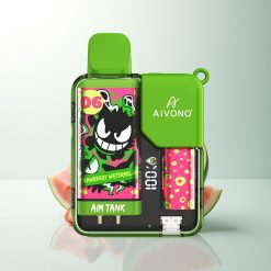 Aivono Aim Tank 9500 Puffs Fraise Pastèque 18ml 650mAh LCD