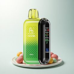 Fumot Tornado 20000 Puffs Skittles Double Mesh Électrique Affichage Intelligent