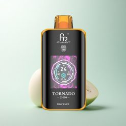 Fumot Tornado 25000 Puffs Menthe Miami Écran HD 20ml Type-C