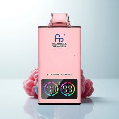 Fumot Tornado 35000 Puffs Framboise Myrtille Double Mesh Lumières RGB