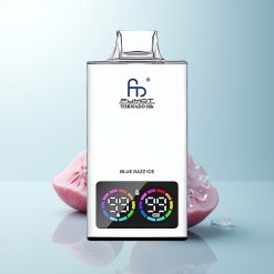 Fumot Tornado 35000 Puffs Glace Bleue Framboise Double Mesh Lumières RGB