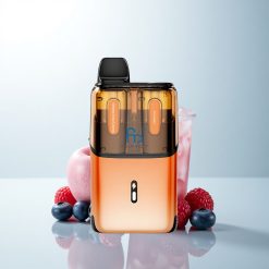 Fumot Ultra T32000 Puffs Myrtille Cerise Canneberge - Glace Cerise avec 24ml et Charge Rapide Type-C