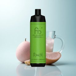 RandM Fumot Shisha 10000 Puffs Citronnade Framboise Bleue avec Batterie 850 mAh et 18ml E-liquide Prérempli
