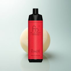 RandM Fumot Shisha 10000 Puffs E-Liquide Prérempli 18ml avec Indicateur LED - Saveur Gomme