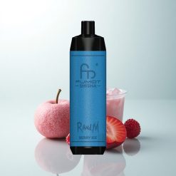 RandM Fumot Shisha 10000 Puffs Glace Baie LED 18ml 0,6ohm