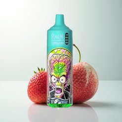 RandM Fumot Tornado 9000 Puffs Fraise Grenade 9000 Puffs 18 mL Écran RGB