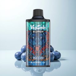 Vapsolo Super 15000 Puffs Glace Myrtille 40ml 850mah