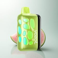 VOZOL RAVE 40000 Puffs Chewing-gum Pastèque Lumière Vibrante Chargement Rapide