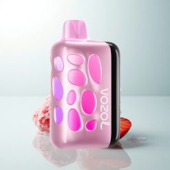 VOZOL RAVE 40000 Puffs Glace à la Fraise Éclat Vibrant Chargement Rapide