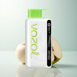VOZOL STAR 9000/12000 Puffs Pomme Acidulée Glacée avec Protection d'Embout et Charge Rapide