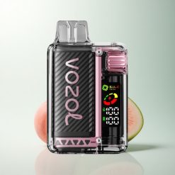 VOZOL Vista 20000 Puffs Pêche Mangue Pastèque avec Batterie Rechargeable 650mAh et Affichage OLED