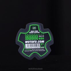 Wotofo bobine de fil préfabriquée Clapton fusionné à double cœur - 28*2+38 | Vape Jetable Wotofo XH2PT345