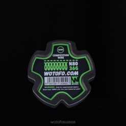 Wotofo bobine de fil préfabriquée fil de compétition ni80 - 36g 300ft | Wotofo Flavors XH2PT354